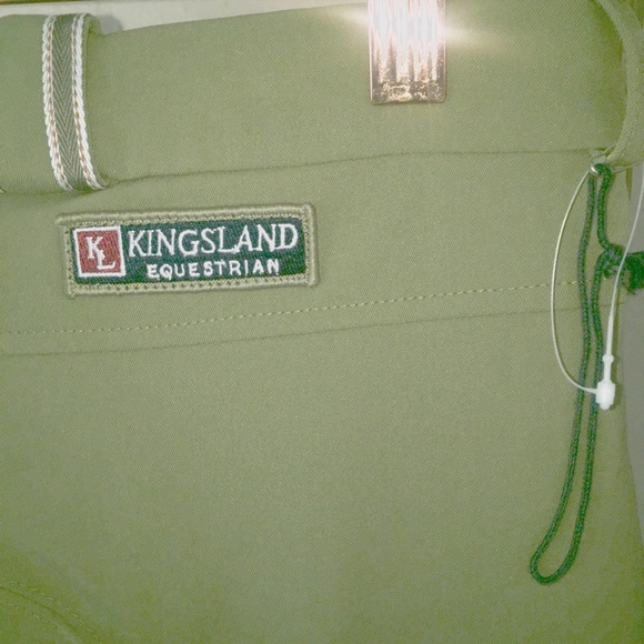 NWOT Kingsland Equestrian Jessica Breeches Oliv XL - Picture 3 of 5